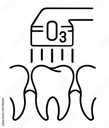Ozone Therapy Dental Treatment with O3 Disinfection, Non Invasive Caries and Gum Infection Care
