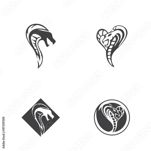 Snake Icon vector illustration design