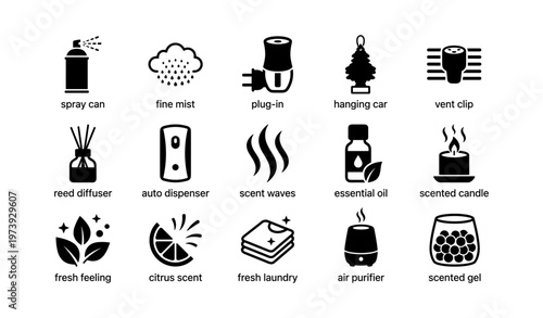 Variety of scent dispensers and options for air freshening solutions