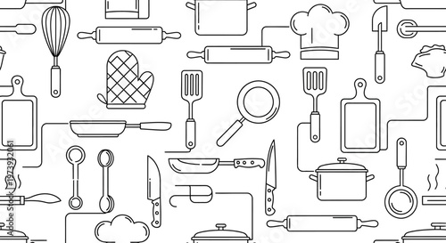 Kitchen Utensils and Cooking Tools.