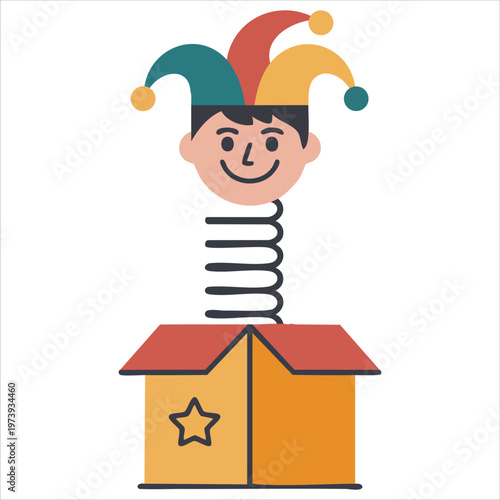 Set Of April Fools Funny Clowns With Playful Expressions Vector Illustration Collection