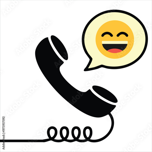 Amusing Volumetric Illustration Featuring a Mischievous Communication Device Prank