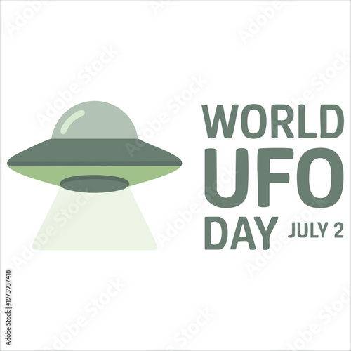 Extraterrestrial Being Operating Circular Flying Craft Hovering in Atmospheric Sky Scene