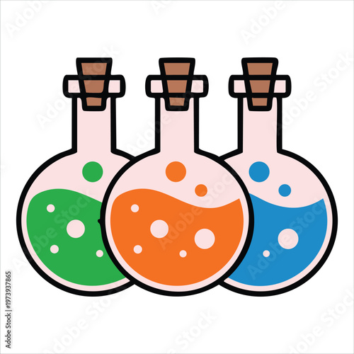 Graphic Showing Three Individual Serving Portions Arranged Neatly for Display Purposes