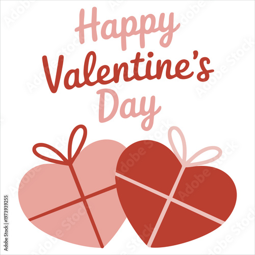 Commemorative Card Design for February Fourteenth Romantic Holiday Celebration Event