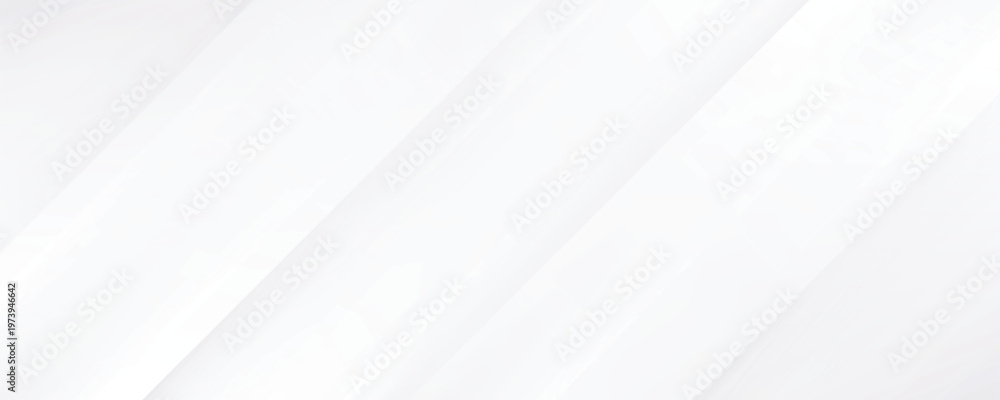 Fototapeta premium White abstract background. Silver effect texture. Light gray colour textur. Grey platinum pattern. Modern backdrop. Gradient delicate surface print. Design bg for business prints. Vector illustration