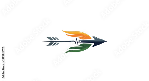 Indian National Congress party symbol arrow.