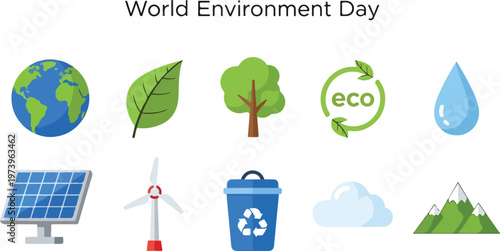 Celebrating World Environment Day with Icons of Sustainability and Eco-Friendly Practices