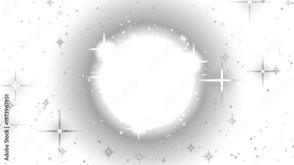 Fototapeta premium Abstract Glowing Bright Light with Sparkle Background Effect