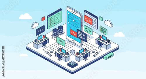 Isometric Mobile App Development and Programming Environment.