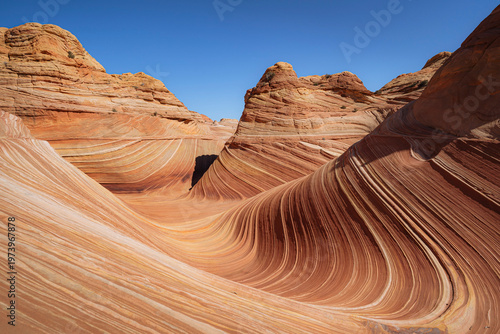 Obraz na płótnie The Wave in Arizona