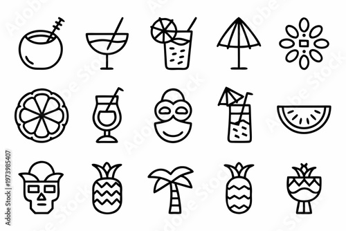 Tropical Tiki & Summer Cocktails