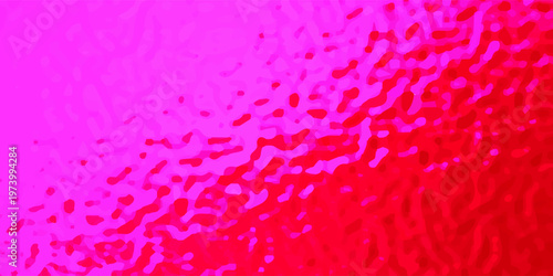 Reeded glass background. Pink, orange, blue gradient on white background for trendy Y2K design poster. Vector modern gradient background with glass displacement effect of 3D ribbed glass texture