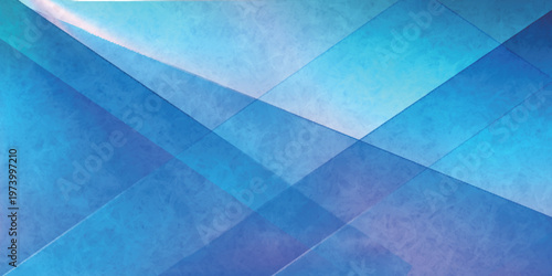Blue Geometric Abstract Background with Texture