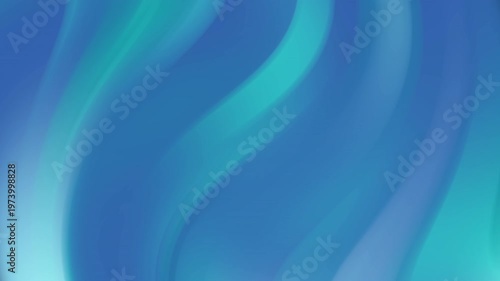 Abstract background of blue and green swirls, suitable for design projects needing a calm, soothing palette for a modern look.