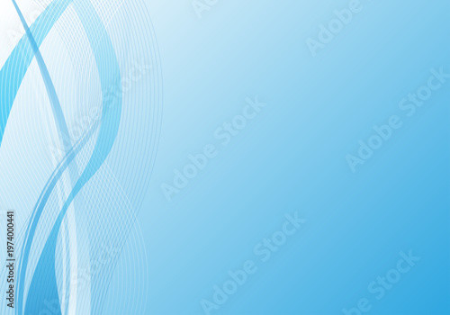 おしゃれな曲線のビジネスイメージ