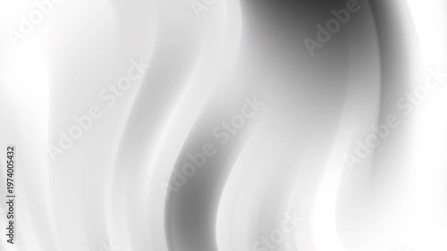 Abstract grayscale waves with blurred, elegant soft background. Suitable for backgrounds, digital art projects, presentations, and website designs.