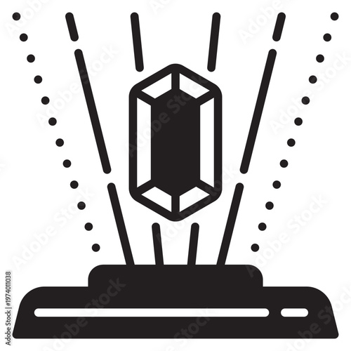 Hologram Solid Icon