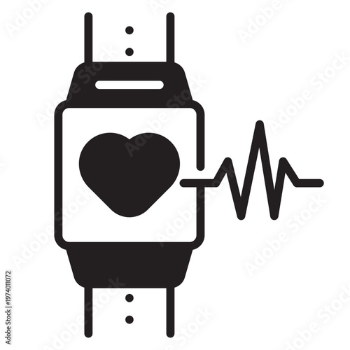 Smartwatch Solid Icon