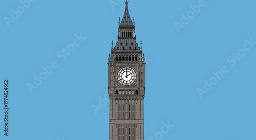 Big Ben London Clock.