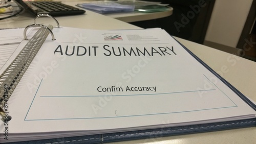 Detailed Audit Summary Document on Workstation with Focus on Confirming Accuracy in Financial Reports