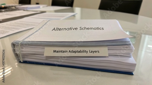 Detailed Documentation on Alternative Schematics for Maintaining Adaptability Layers in Project Management and Planning