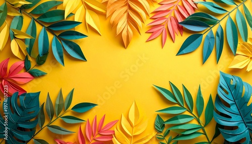 Seamless autumn leaves background featuring a colorful floral pattern with vintage vector foliage and nature textures for a decorative branch and tree leaf wallpaper design