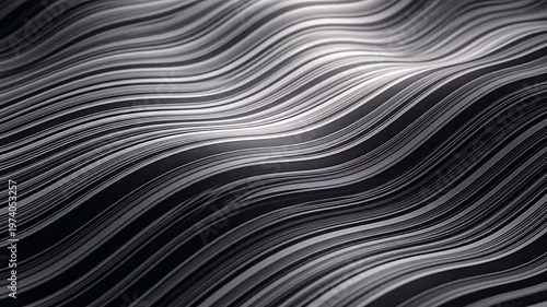 Abstract flowing lines create a dynamic and textured background with a sense of movement