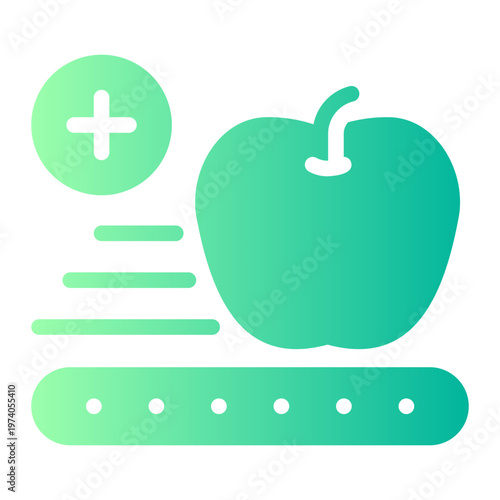 conveyor belt gradient icon