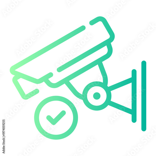 cctv gradient icon