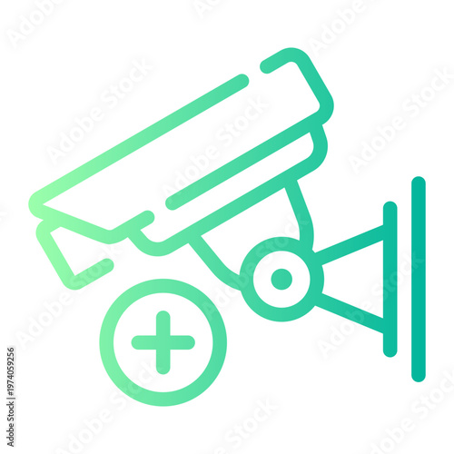 cctv gradient icon