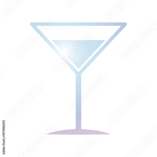 Wine glass icon design template