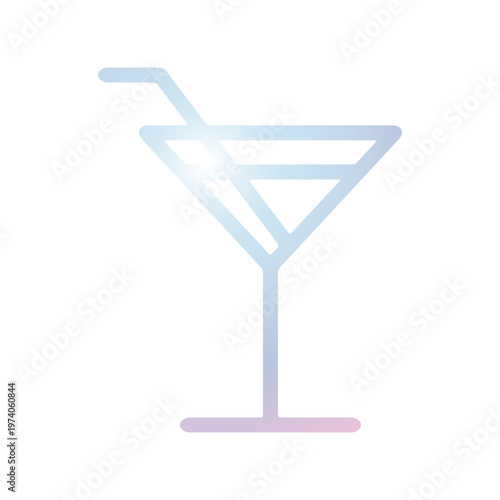 Wine glass icon design template