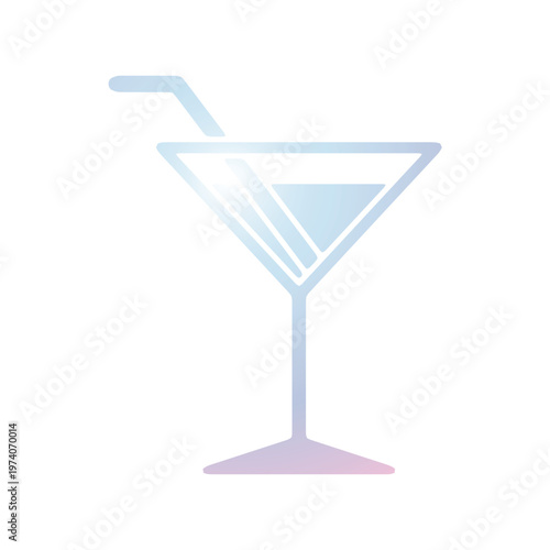 Wine glass icon design template