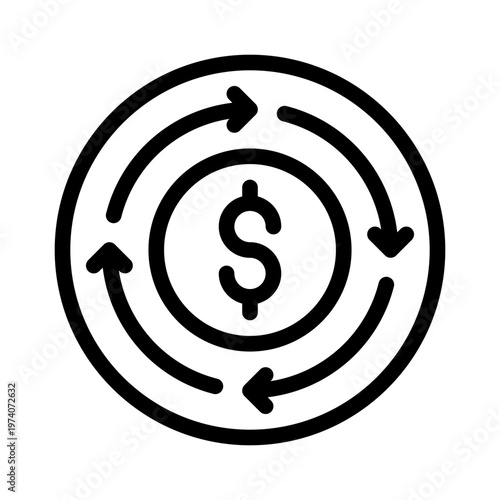accountsreceivable line icon