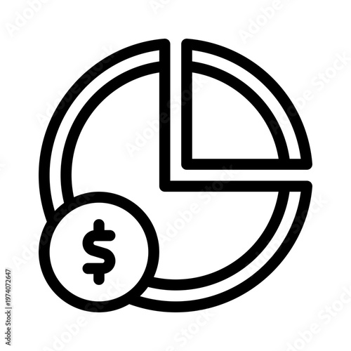 expensereport line icon