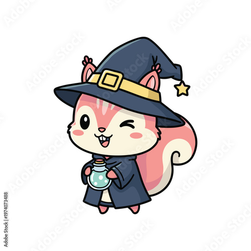 Squirrel Wizard Potion Halloween Commercial