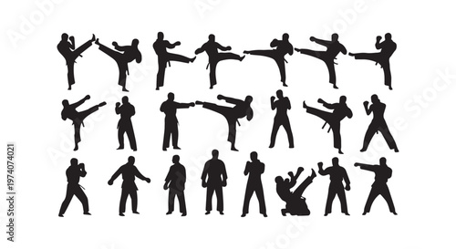 Illustration of diverse human figures in various poses and activities showcasing human anatomy and movement