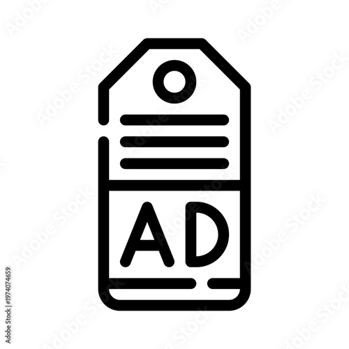 promotiontag line icon