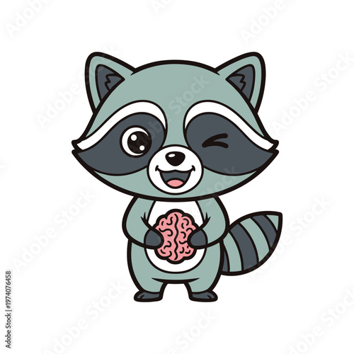 Raccoon Brain Idea Concept Commercial