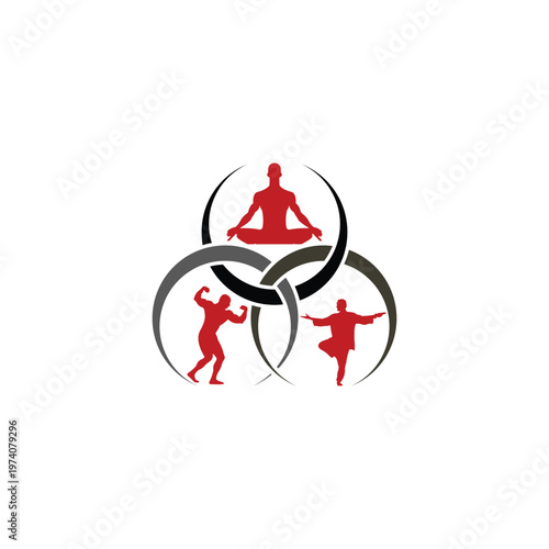 Holistic Wellness Balancing Fitness Meditation and Movement.