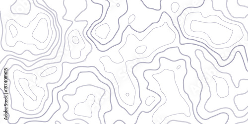 Dark blue topographic map contour lines on white background