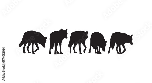 A herd of elephants walking together in a natural habitat under a clear sky