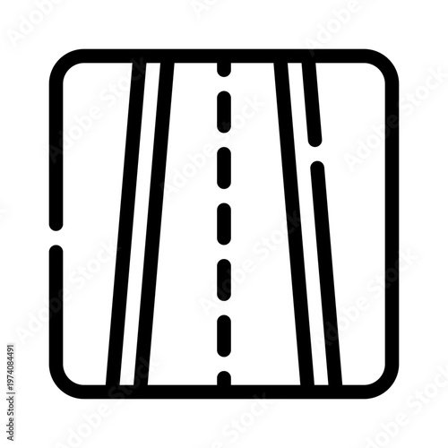 runway line icon