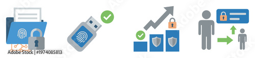 Comprehensive digital security solutions protecting sensitive data, authenticating access, improving system integrity, and ensuring online privacy for various tech platforms