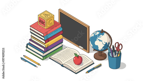 Metaphor for the hard way to success featuring a businessman jumping over a large crack in a broken concrete bridge.