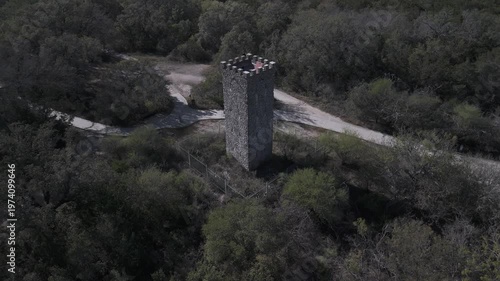 Comanche Lookout park is part of the The El Camino Real de los Tejas or The Royal Road of Texas. It is a designated National Historic Trail.