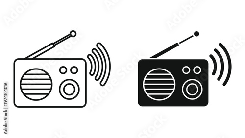 Wireless headset with microphone for communication, gaming, or online meetings isolated on white background