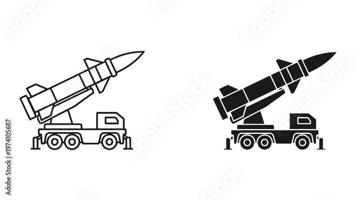 Missile Launcher Military Vehicle Attack Power Defense