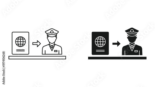 Passport Control Officer Border Crossing Processing